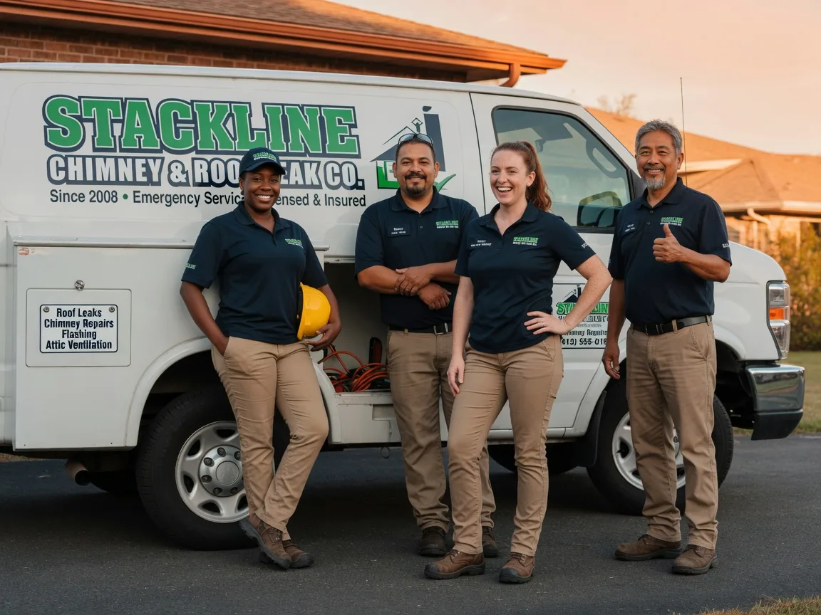 Chimney flashing repair company in Hubbell, MI